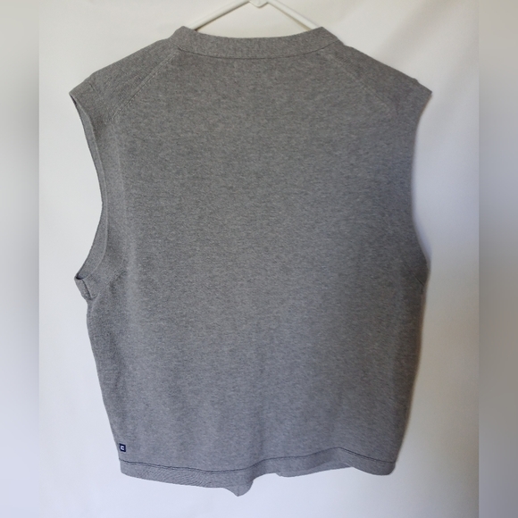 Chaps Mens Classic Fit Vest Size M Color Gray - Picture 2 of 9